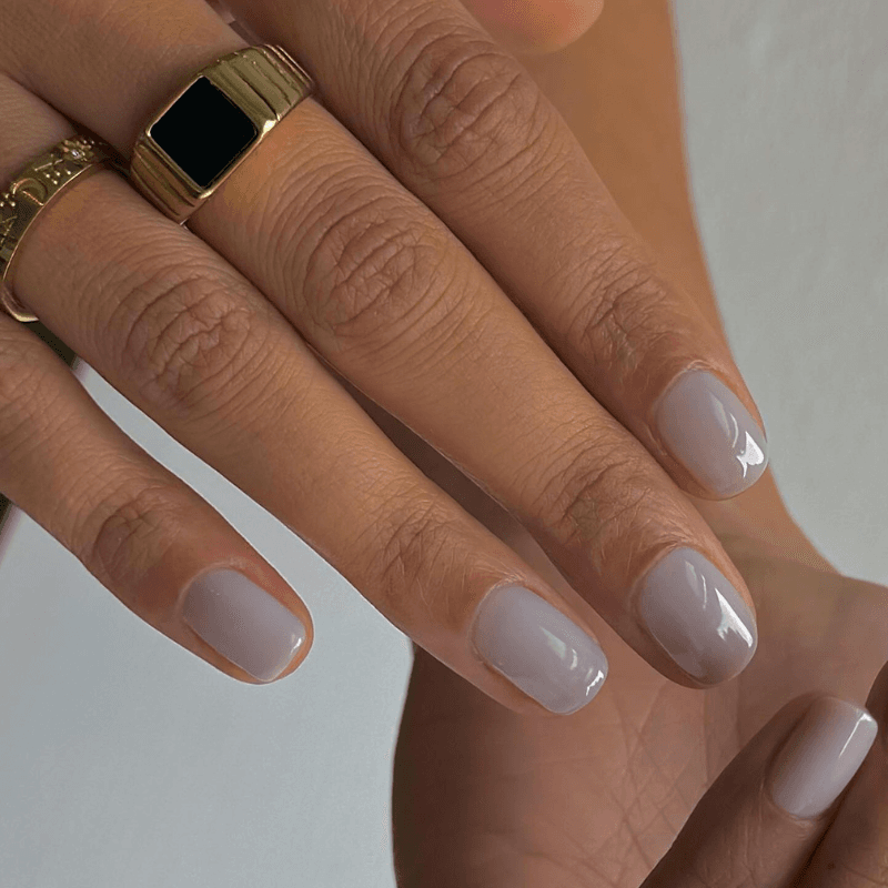  Not Milky White, Not Pink—This Is the Understated Nail Colour Fashion People Can’t Get Enough Of 