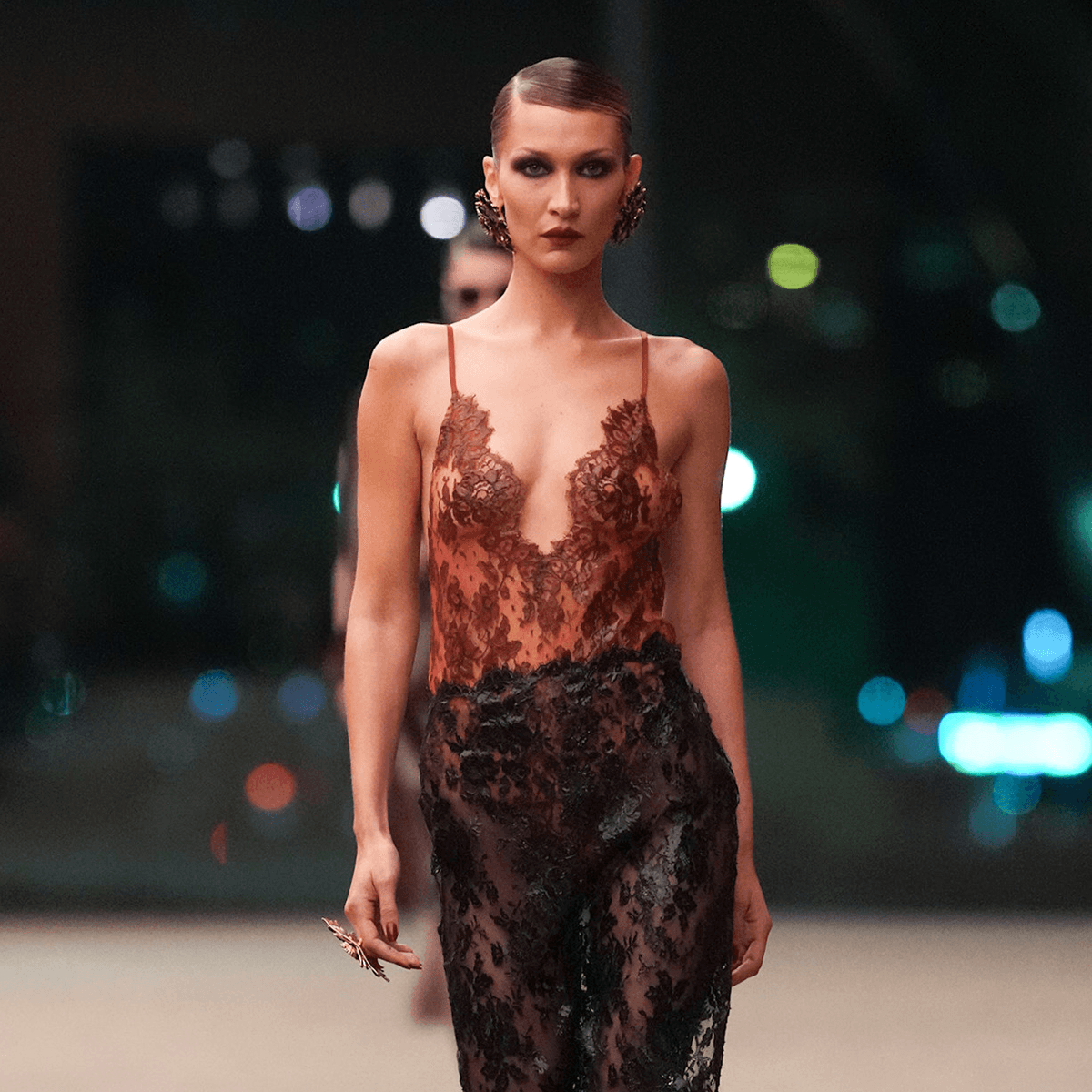  Saint Laurent's 2026 Take On Sexy: Smoking Jackets, Pencil Skirts, and Lots of Lace 